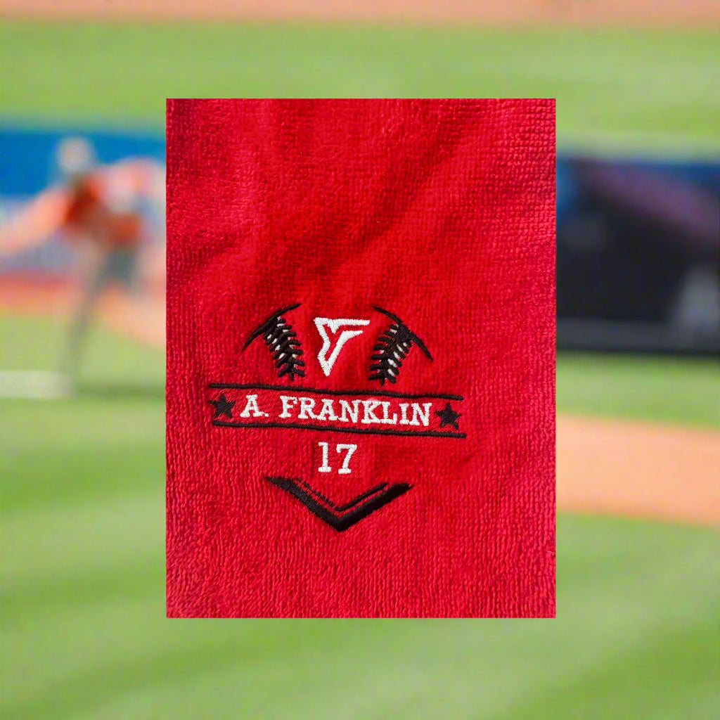 Custom Embroidery Rally Towel - Multi-Sport Team Spirit